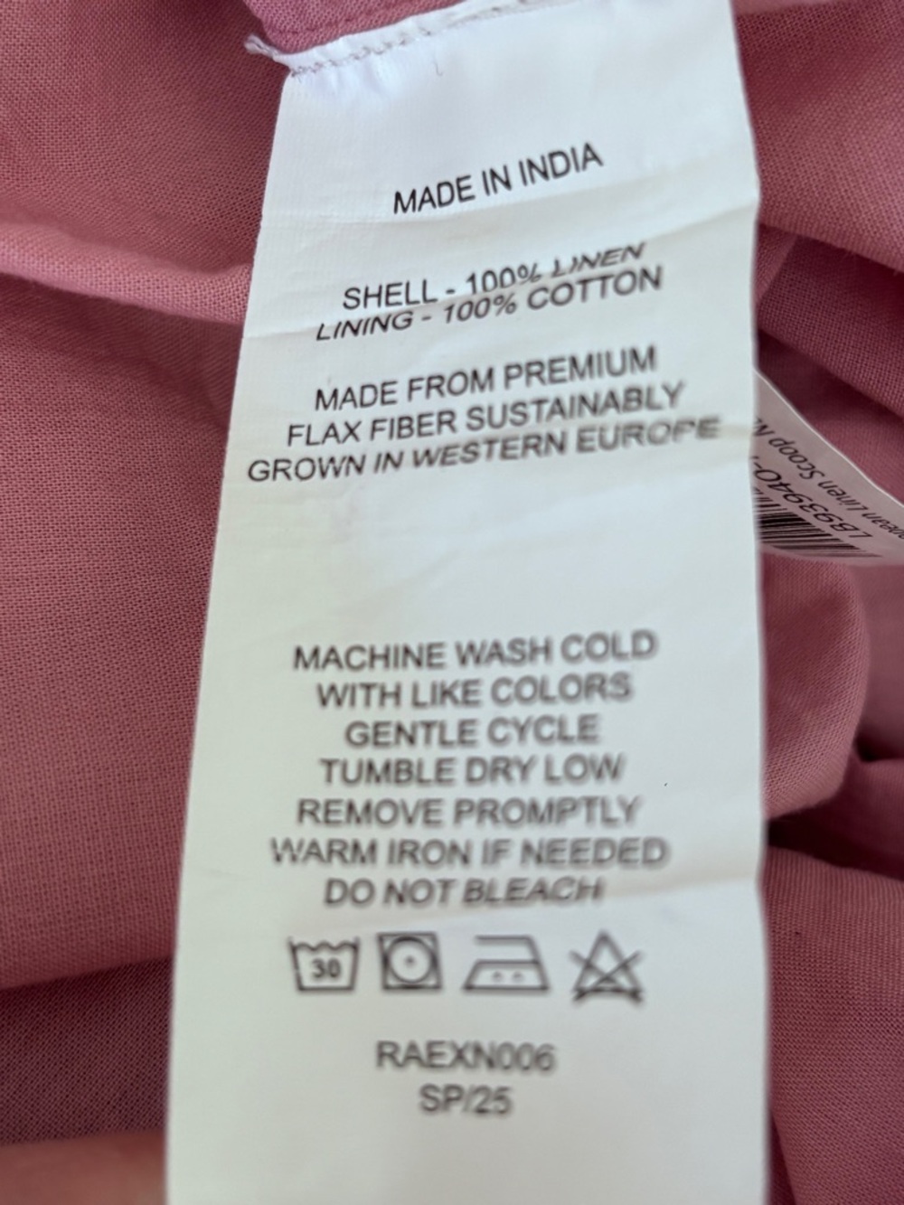 Quince Blush Pink Sleeveless Midi Dress - Picture 9 of 11